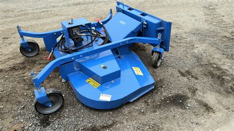 skid steer finish mower|mowing attachment for skid steer.